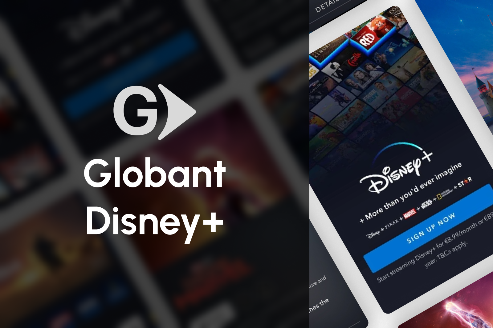 Componentes para App de Disney+